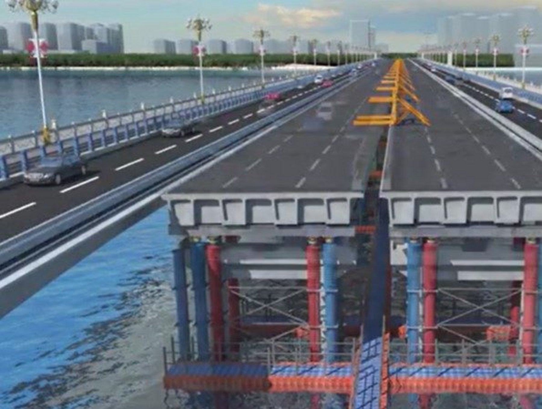 China's longest reconstructed bridge to open early April