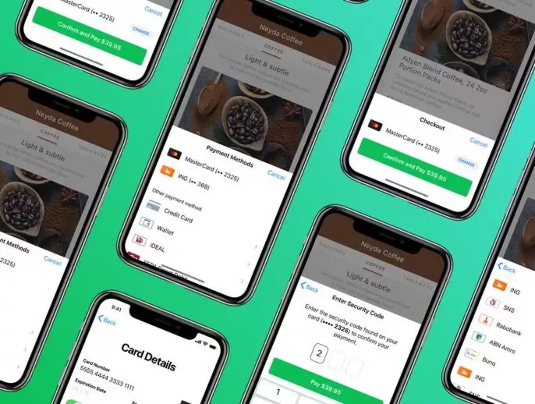 Adyen product features