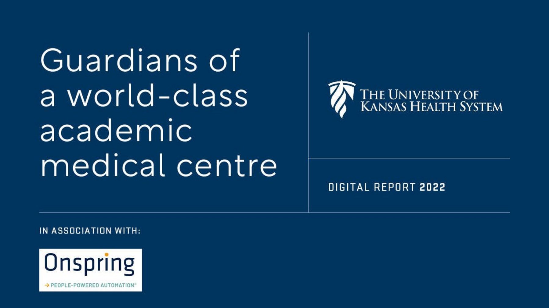 Guardians of a world-class academic medical centre | Technology Magazine