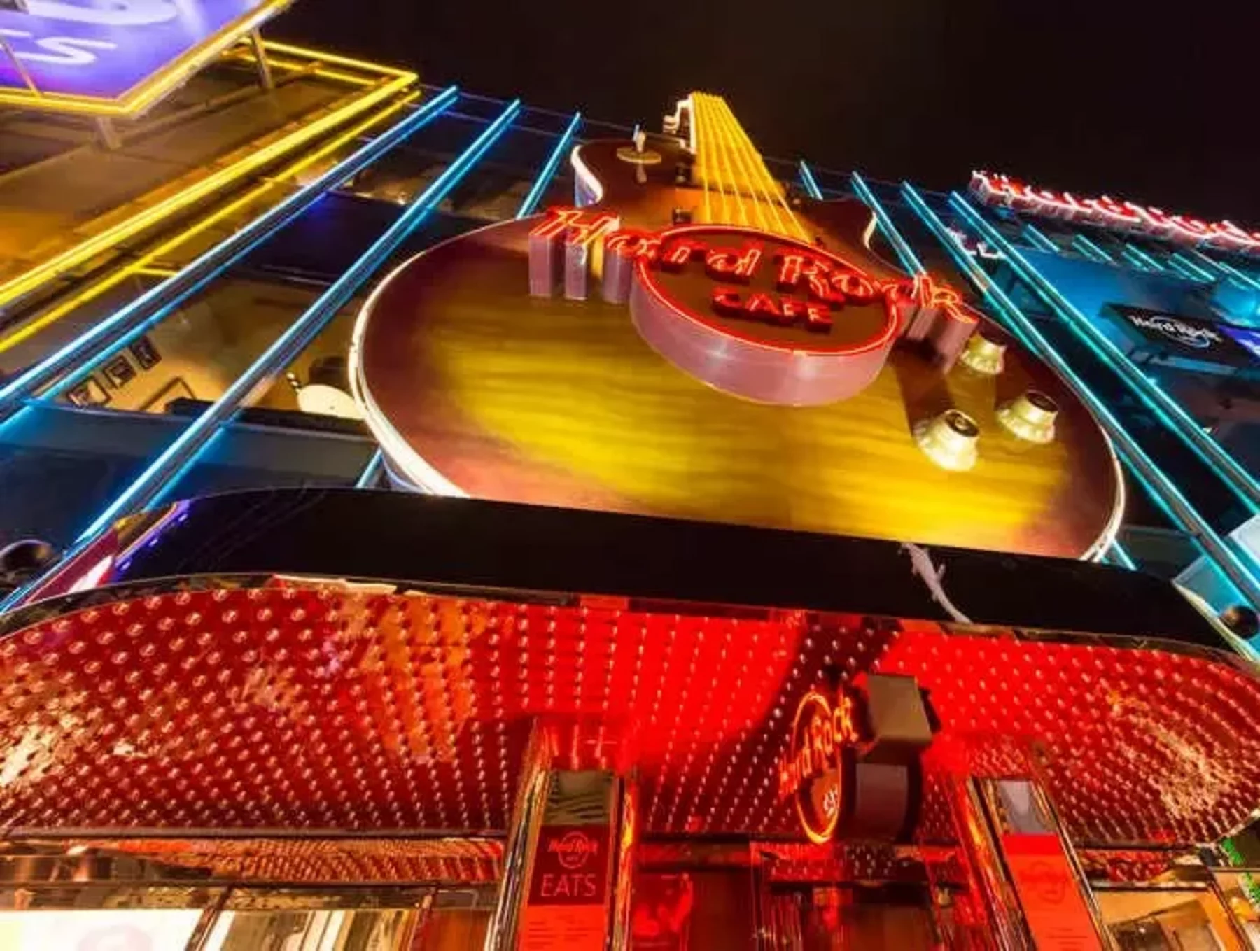 Las Vegas Main Street at Night. Editorial Photo - Image of lasvegas, busy:  83910236, image size:1800x1359