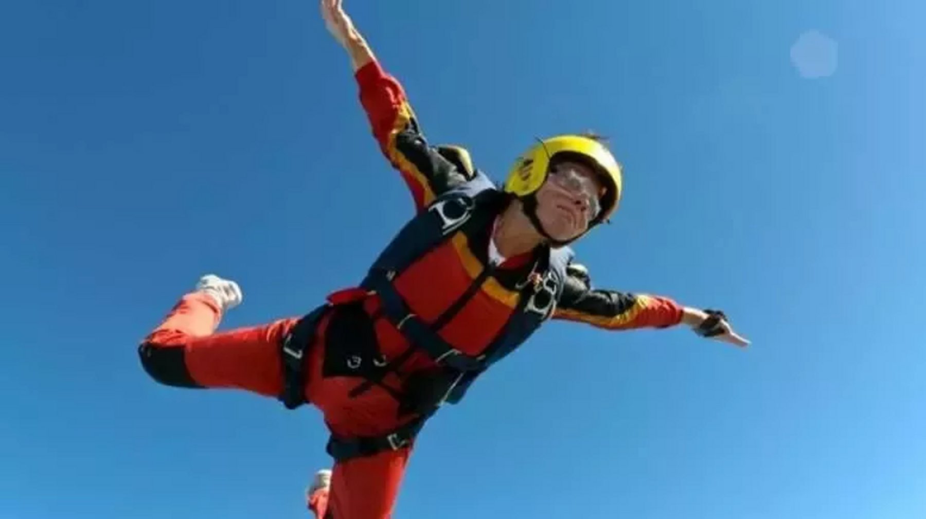 This Terrifying Video Captures A Dramatic Rescue Of A Skydiver Having A