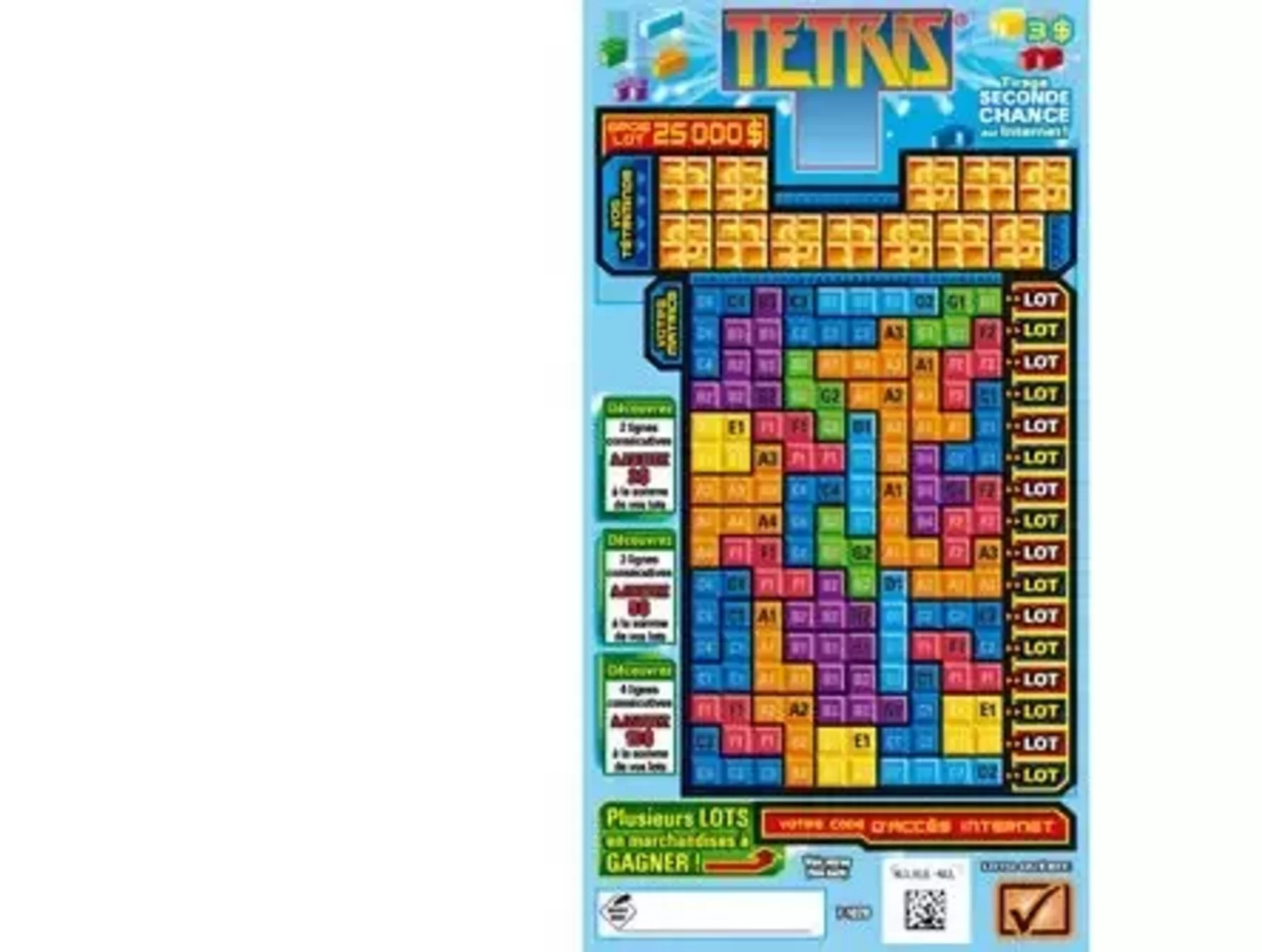 Tetris Themed Lotto Scratch Card Comes to Québec | Business Chief  North America
