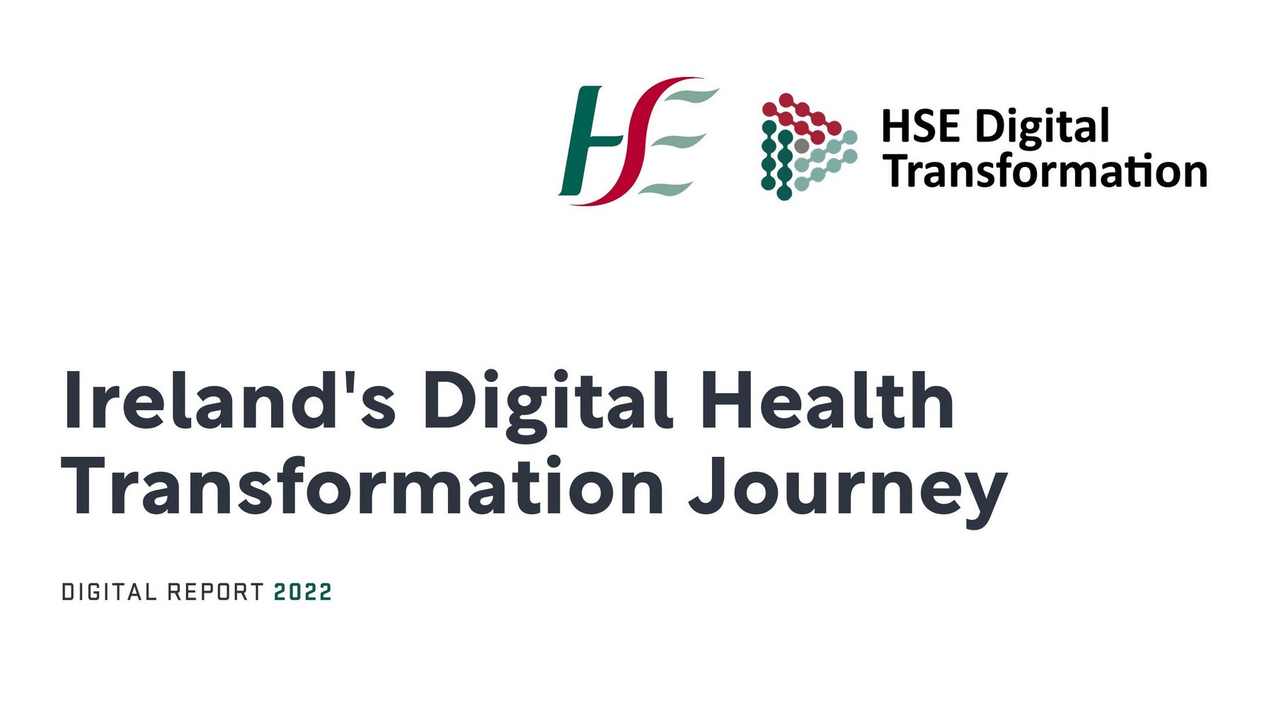 Ireland's Digital Health Transformation Journey Healthcare Digital
