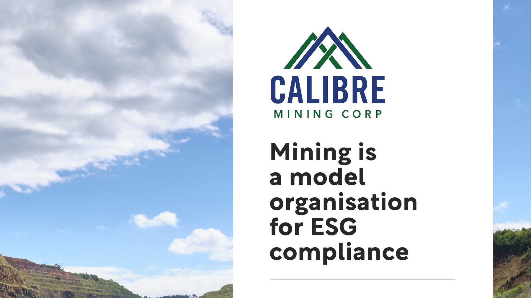 Mining As A Model Industry For Esg Compliance | Sustainability Magazine