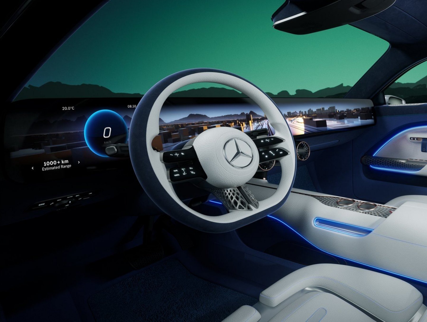 Mercedes-Benz wants to give its interiors a digital makeover