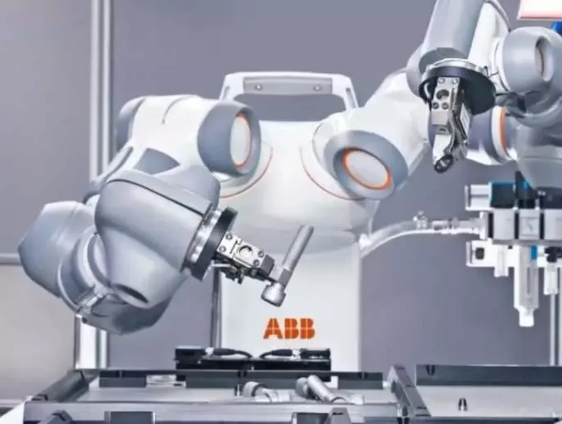 ABB unveils its first collaborative | Manufacturing Digital