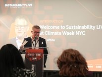 Glen White Opens Sustainability LIVE Climate Week NYC 2024