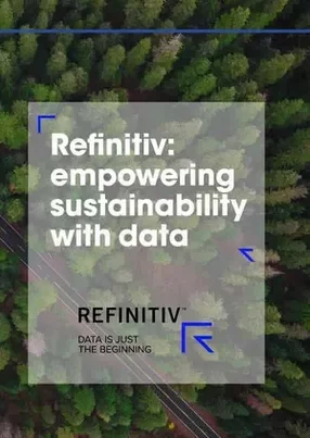 Refinitiv puts sustainability at the heart of its practices and product offering