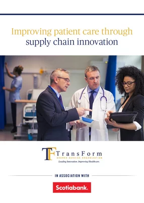 TransForm SSO: improving Ontarian healthcare through supply chain innovation