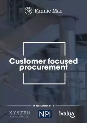 Transforming procurement the Fannie Mae way