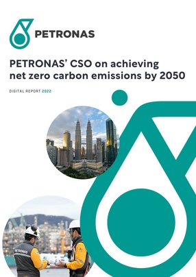 PETRONAS’ CSO on achieving net zero carbon emissions by 2050