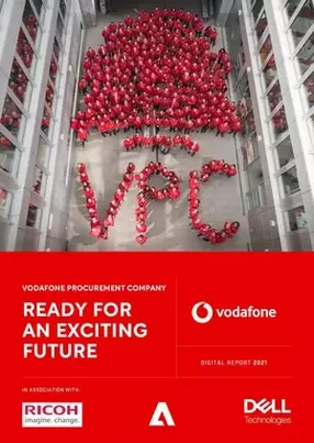 Ninian Wilson, Vodafone Group Procurement Director prepares