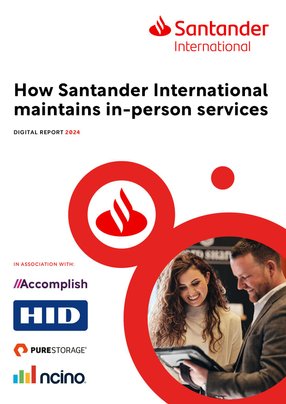 How Santander International maintains in-person services