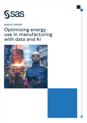 SAS: Optimising energy use in manufacturing with data and AI