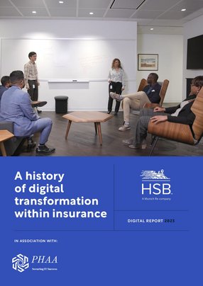 A history of digital transformation within insurance