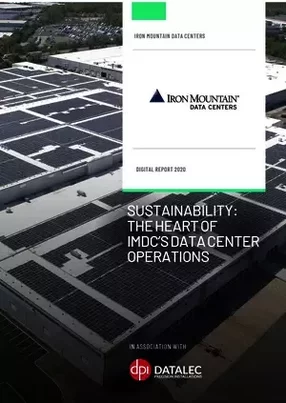 Sustainability: the heart of IMDC’s data center operations