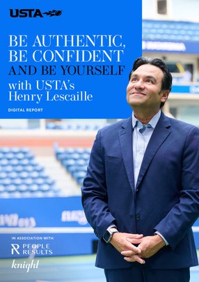 Be authentic, be confident, and be yourself with USTA