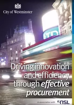 City of Westminster: Driving innovation and efficiency through effective procurement