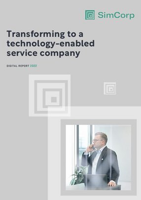 SimCorp:transforming to a technology-enabled service company