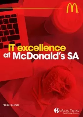 McDonald’s South Africa is in the midst of a Technology Transformation