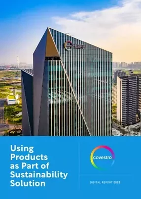 Covestro using products as part of sustainability solution