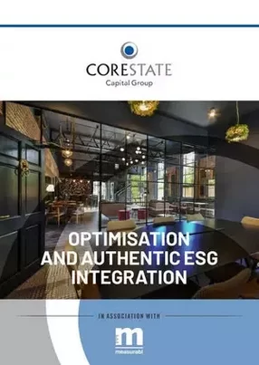 Corestate Capital drives business optimisation alongside authentic integration of ESG practices
