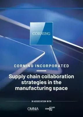 Corning Incorporated: supply chain in manufacturing space