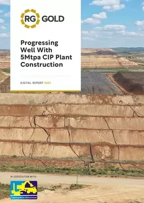 RG Gold progressing well with 5Mtpa CIP Plant construction