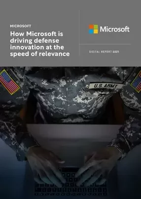 How Microsoft is driving defense innovation at the speed of relevance