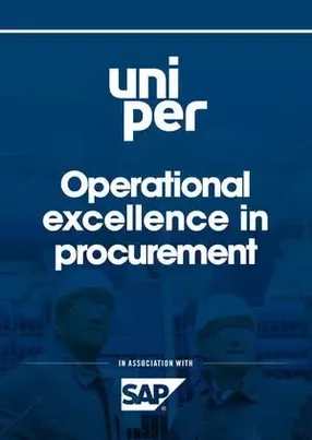 How Uniper redefined procurement to provide operational excellence