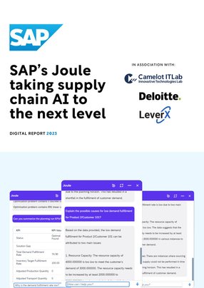 SAP’s Joule taking supply chain AI to the next level