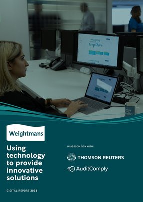 Weightmans: using technology to provide innovative solutions