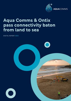 Aqua Comms & Ontix pass connectivity baton from land to sea 