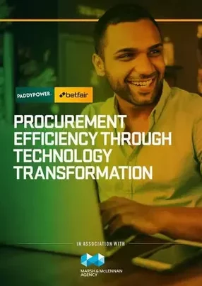 Paddy Power Betfair targets procurement efficiency with digital transformation