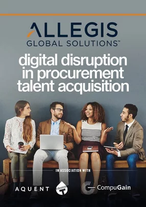 How Allegis Global Solutions navigates the digital disruption of procurement talent acquisition