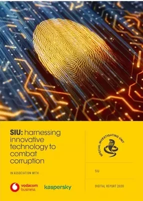 SIU: harnessing innovative technology to combat corruption