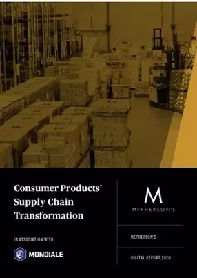 McPherson’s Consumer Products’ Supply Chain Transformation