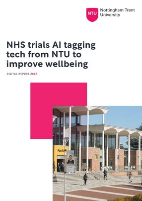NHS trials AI tagging tech from NTU to improve wellbeing
