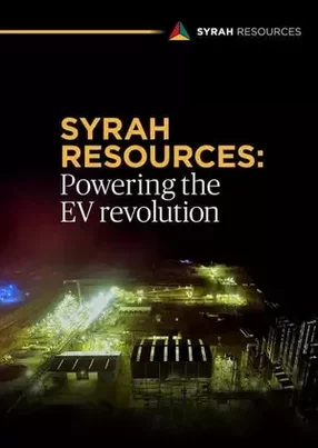 Syrah Resources: Mining graphite to power the electric vehicle revolution