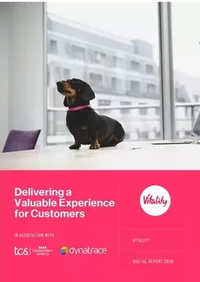 Vitality: delivering a valuable experience for customers