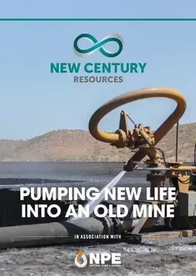 New Century Resources: a vision for sustainable mining through a different lens