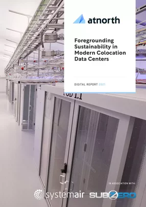 Foregrounding sustainability in modern data centres