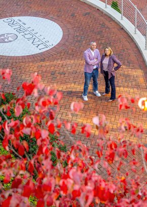 Charley Butcher and Sandra Perez