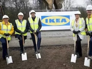 IKEA celebrates the start of constructing new Sheffield store