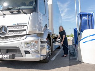 bp opens first electric truck fast-charging facilities