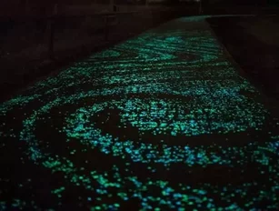 Futuristic solar powered cycle path opens in the Netherlands