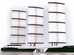 Wind powered ships could reduce fuel use by 30%