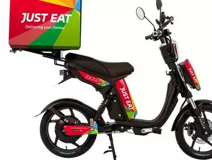 Takeaway delivery company Just Eat tackles carbon emissions by promoting electric scooters