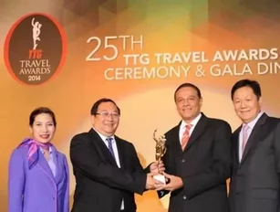 Thai Airways Wins Top TTG Travel Award 2014