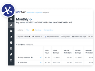 Comma and KeyPay launch open banking payroll system